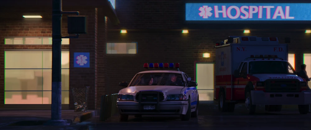 Still frame 239 from Spider-Man: Into the Spider-Verse (2018) directed by Bob Persichetti, Peter Ramsey, Rodney Rothman