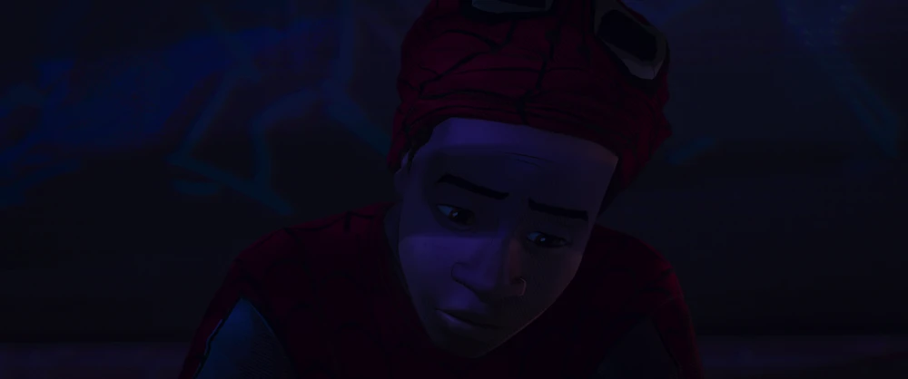 Still frame 242 from Spider-Man: Into the Spider-Verse (2018) directed by Bob Persichetti, Peter Ramsey, Rodney Rothman