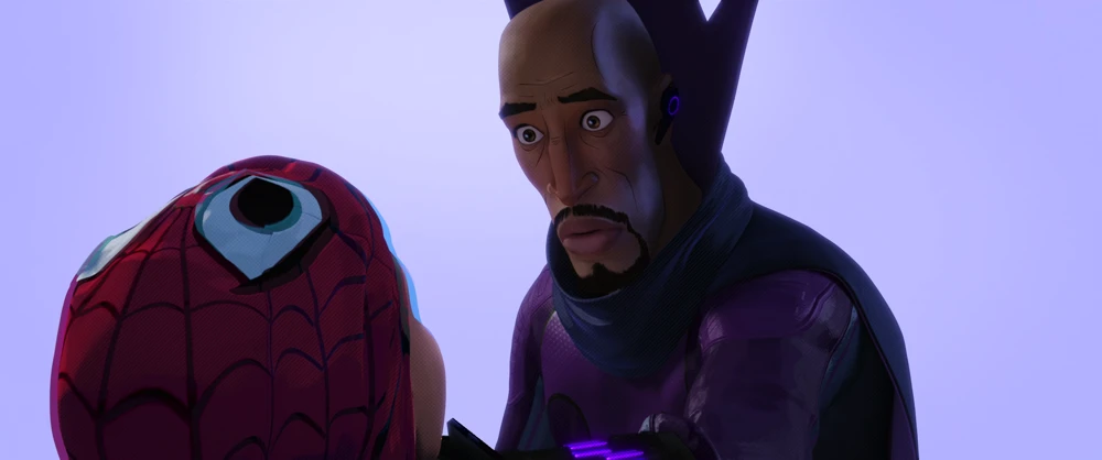 Still frame 265 from Spider-Man: Into the Spider-Verse (2018) directed by Bob Persichetti, Peter Ramsey, Rodney Rothman