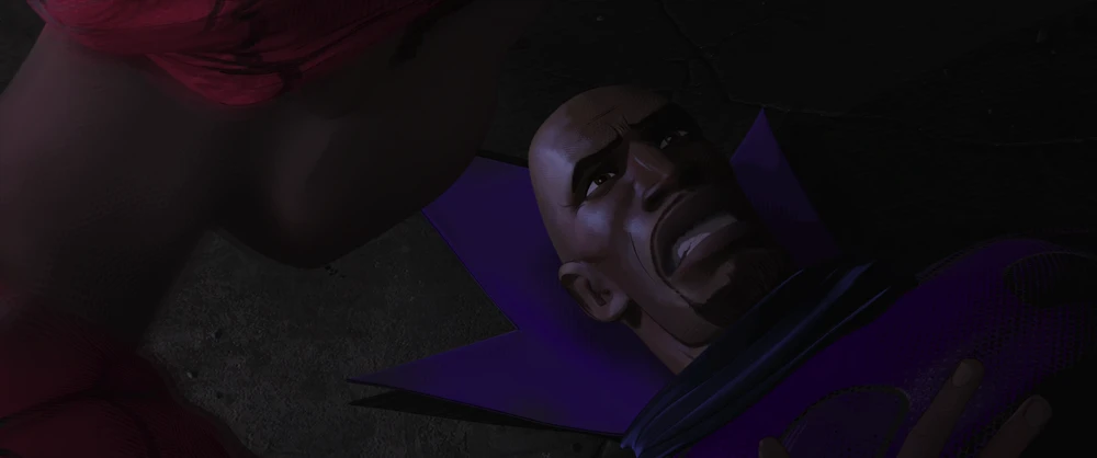 Still frame 269 from Spider-Man: Into the Spider-Verse (2018) directed by Bob Persichetti, Peter Ramsey, Rodney Rothman