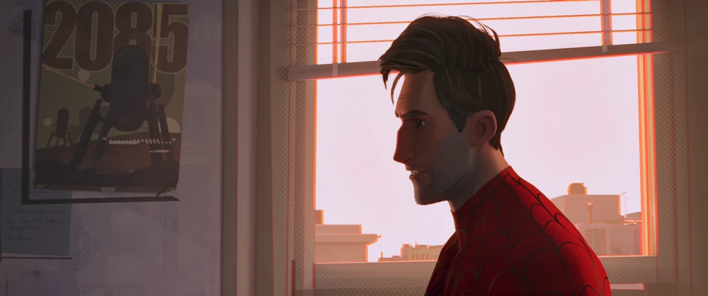 Still frame 282 from Spider-Man: Into the Spider-Verse (2018) directed by Bob Persichetti, Peter Ramsey, Rodney Rothman