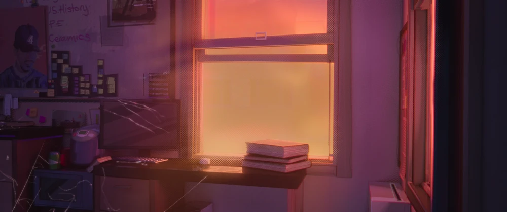 Still frame 298 from Spider-Man: Into the Spider-Verse (2018) directed by Bob Persichetti, Peter Ramsey, Rodney Rothman