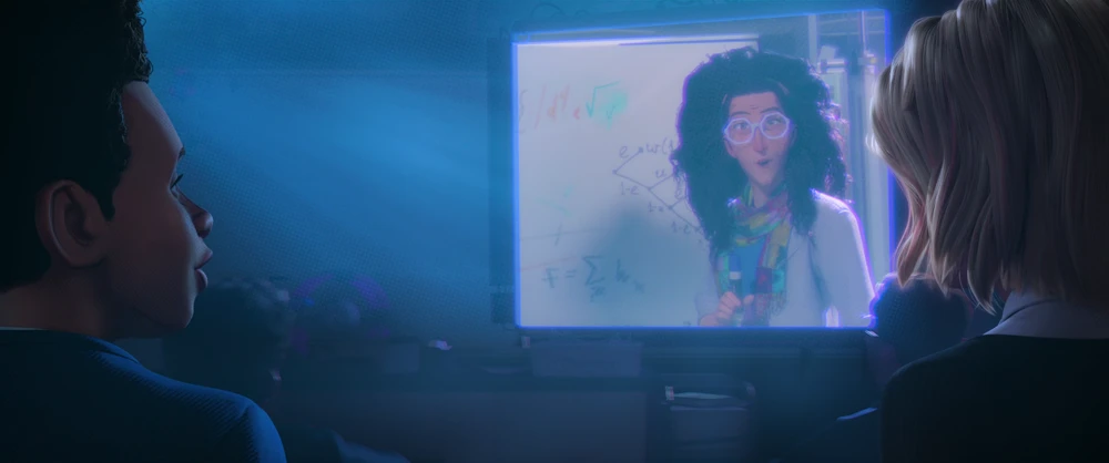 Still frame 26 from Spider-Man: Into the Spider-Verse (2018) directed by Bob Persichetti, Peter Ramsey, Rodney Rothman