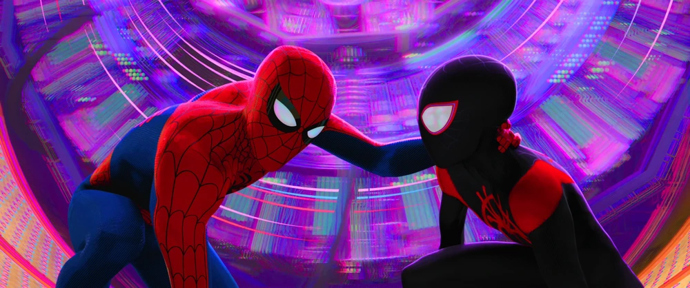 Still frame 321 from Spider-Man: Into the Spider-Verse (2018) directed by Bob Persichetti, Peter Ramsey, Rodney Rothman