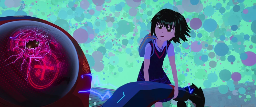 Still frame 328 from Spider-Man: Into the Spider-Verse (2018) directed by Bob Persichetti, Peter Ramsey, Rodney Rothman