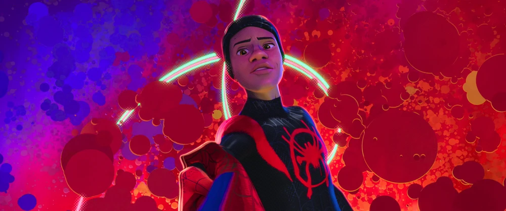 Still frame 343 from Spider-Man: Into the Spider-Verse (2018) directed by Bob Persichetti, Peter Ramsey, Rodney Rothman