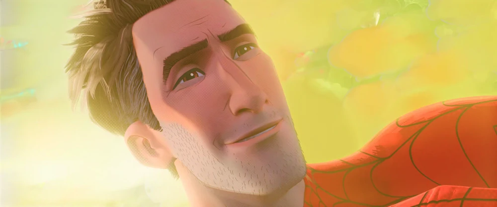 Still frame 344 from Spider-Man: Into the Spider-Verse (2018) directed by Bob Persichetti, Peter Ramsey, Rodney Rothman