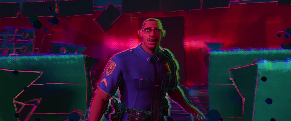 Still frame 350 from Spider-Man: Into the Spider-Verse (2018) directed by Bob Persichetti, Peter Ramsey, Rodney Rothman