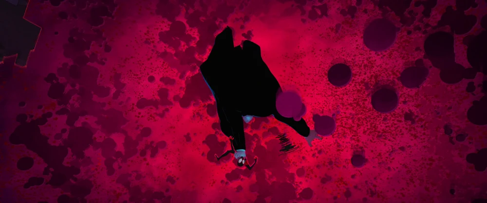 Still frame 352 from Spider-Man: Into the Spider-Verse (2018) directed by Bob Persichetti, Peter Ramsey, Rodney Rothman