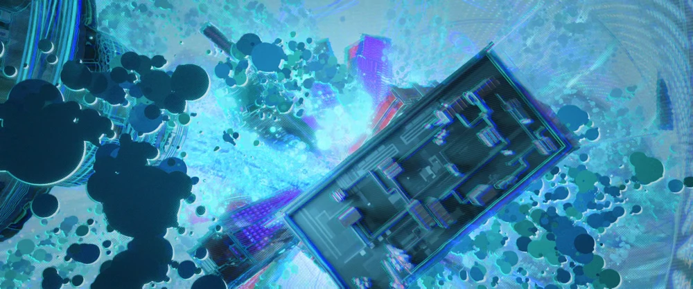 Still frame 358 from Spider-Man: Into the Spider-Verse (2018) directed by Bob Persichetti, Peter Ramsey, Rodney Rothman