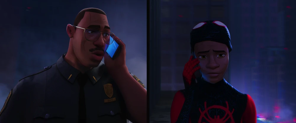 Still frame 364 from Spider-Man: Into the Spider-Verse (2018) directed by Bob Persichetti, Peter Ramsey, Rodney Rothman