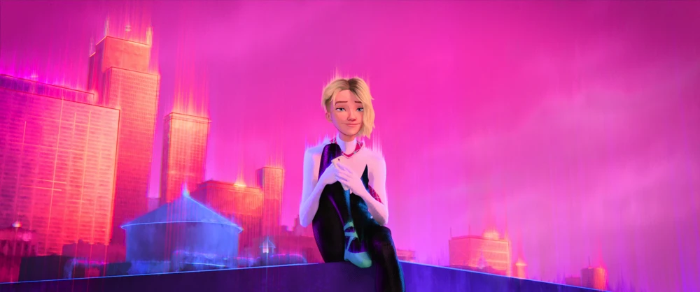 Still frame 371 from Spider-Man: Into the Spider-Verse (2018) directed by Bob Persichetti, Peter Ramsey, Rodney Rothman