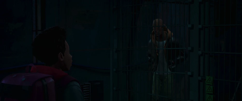 Still frame 37 from Spider-Man: Into the Spider-Verse (2018) directed by Bob Persichetti, Peter Ramsey, Rodney Rothman