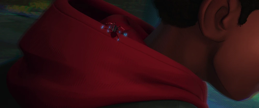 Still frame 44 from Spider-Man: Into the Spider-Verse (2018) directed by Bob Persichetti, Peter Ramsey, Rodney Rothman