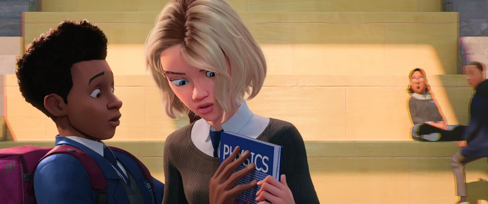 Still frame 52 from Spider-Man: Into the Spider-Verse (2018) directed by Bob Persichetti, Peter Ramsey, Rodney Rothman
