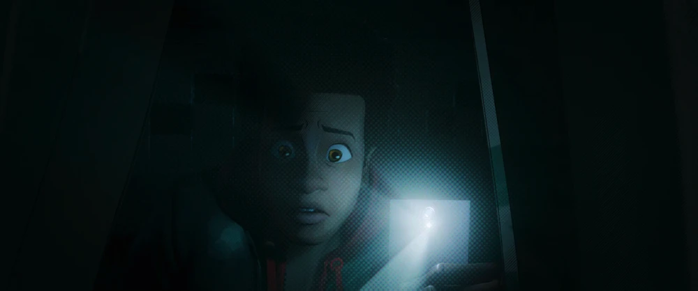Still frame 69 from Spider-Man: Into the Spider-Verse (2018) directed by Bob Persichetti, Peter Ramsey, Rodney Rothman