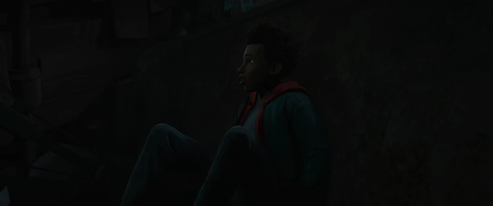 Still frame 70 from Spider-Man: Into the Spider-Verse (2018) directed by Bob Persichetti, Peter Ramsey, Rodney Rothman