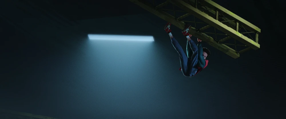 Still frame 72 from Spider-Man: Into the Spider-Verse (2018) directed by Bob Persichetti, Peter Ramsey, Rodney Rothman