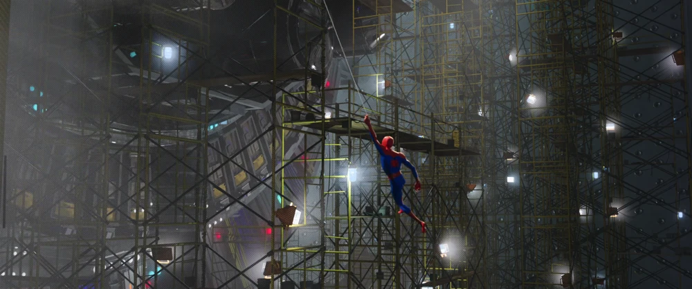 Still frame 78 from Spider-Man: Into the Spider-Verse (2018) directed by Bob Persichetti, Peter Ramsey, Rodney Rothman