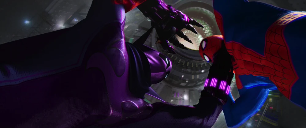 Still frame 80 from Spider-Man: Into the Spider-Verse (2018) directed by Bob Persichetti, Peter Ramsey, Rodney Rothman
