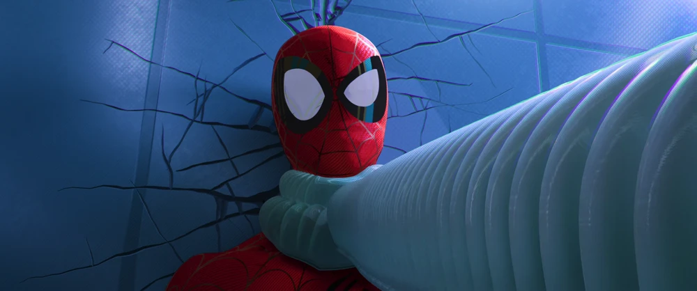 Still frame 4 from Spider-Man: Into the Spider-Verse (2018) directed by Bob Persichetti, Peter Ramsey, Rodney Rothman