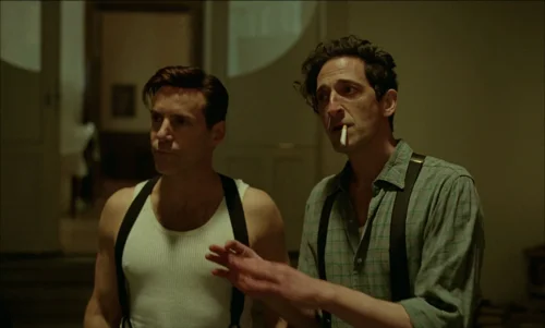 Still frame 61 from The Brutalist (2024) directed by Brady Corbet