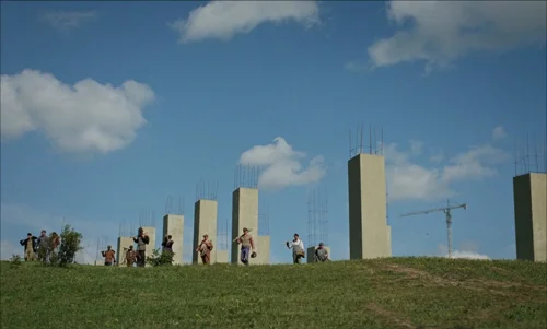 Still frame 164 from The Brutalist (2024) directed by Brady Corbet