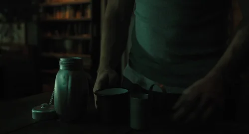 Still frame 88 from The Gorge (2025) directed by Scott Derrickson