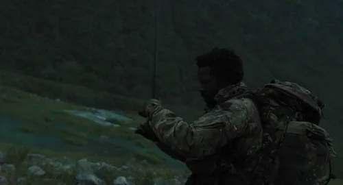 Still frame 91 from The Gorge (2025) directed by Scott Derrickson