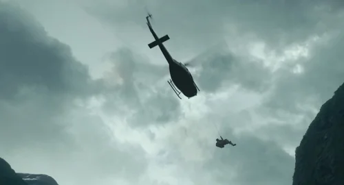 Still frame 92 from The Gorge (2025) directed by Scott Derrickson