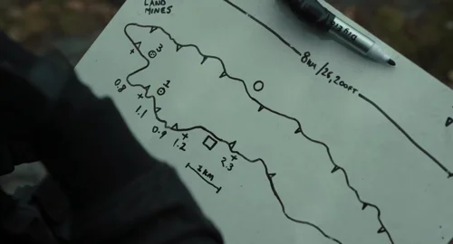 Still frame 101 from The Gorge (2025) directed by Scott Derrickson