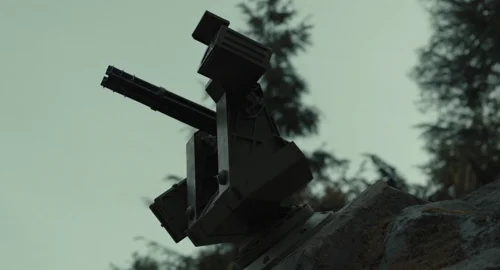 Still frame 185 from The Gorge (2025) directed by Scott Derrickson