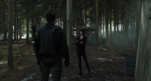 Still frame 229 from The Gorge (2025) directed by Scott Derrickson