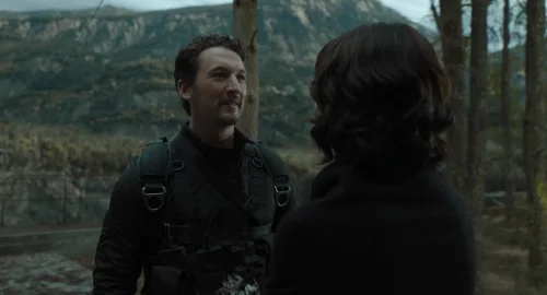 Still frame 231 from The Gorge (2025) directed by Scott Derrickson
