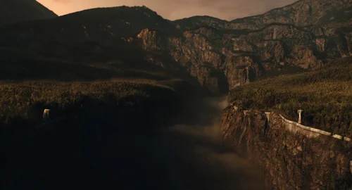 Still frame 237 from The Gorge (2025) directed by Scott Derrickson