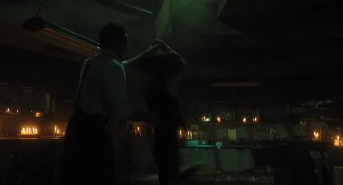Still frame 254 from The Gorge (2025) directed by Scott Derrickson