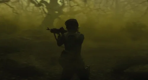 Still frame 280 from The Gorge (2025) directed by Scott Derrickson