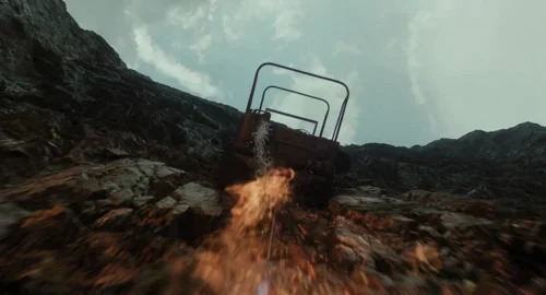 Still frame 387 from The Gorge (2025) directed by Scott Derrickson