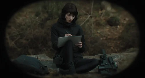 Still frame 409 from The Gorge (2025) directed by Scott Derrickson