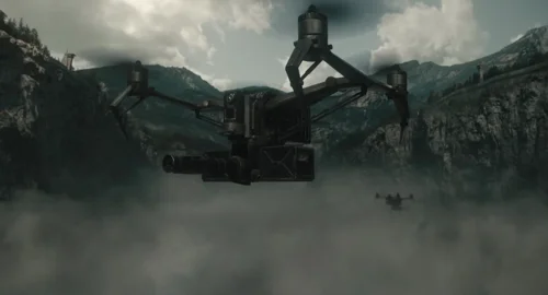 Still frame 416 from The Gorge (2025) directed by Scott Derrickson