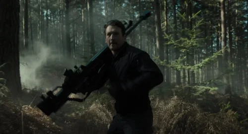 Still frame 417 from The Gorge (2025) directed by Scott Derrickson