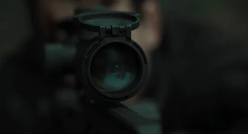 Still frame 423 from The Gorge (2025) directed by Scott Derrickson