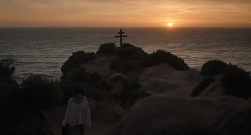 Still frame 439 from The Gorge (2025) directed by Scott Derrickson