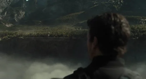 Still frame 54 from The Gorge (2025) directed by Scott Derrickson