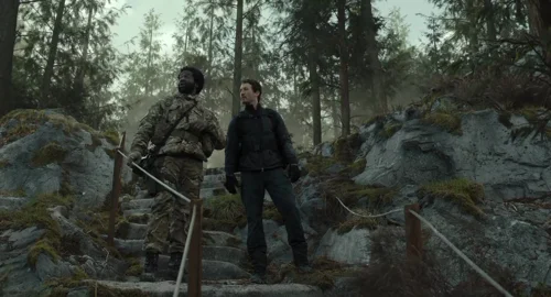 Still frame 61 from The Gorge (2025) directed by Scott Derrickson