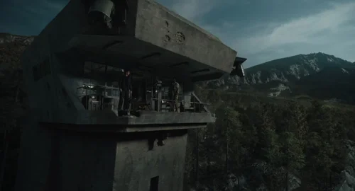Still frame 66 from The Gorge (2025) directed by Scott Derrickson
