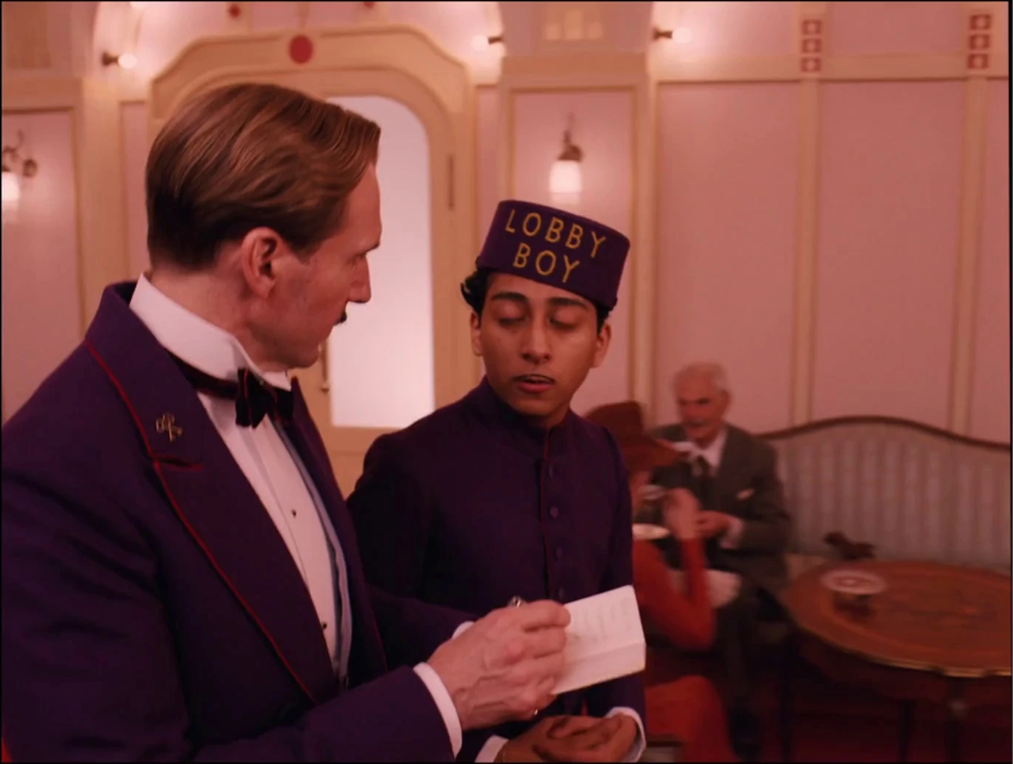 Still frame 14 from The Grand Budapest Hotel (2014) directed by Wes Anderson