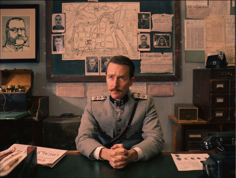 Still frame 77 from The Grand Budapest Hotel (2014) directed by Wes Anderson