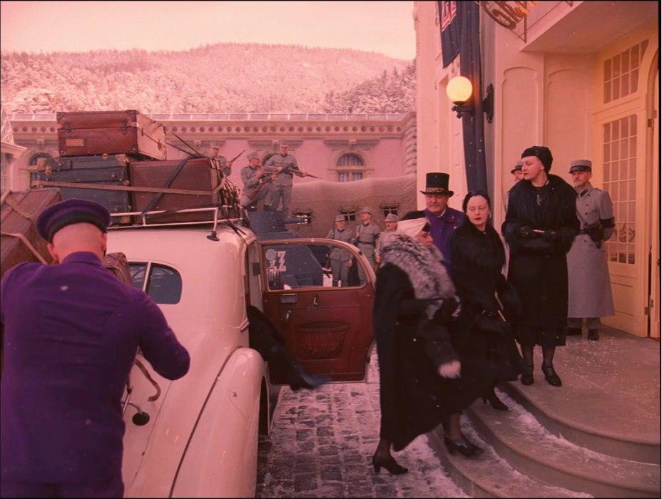 Still frame 93 from The Grand Budapest Hotel (2014) directed by Wes Anderson