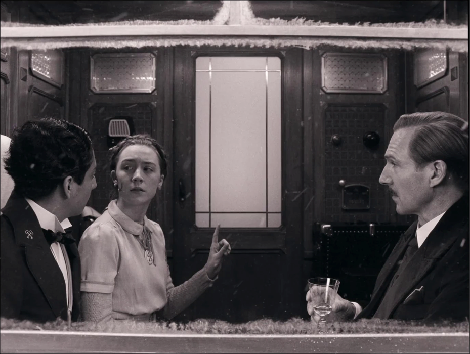 Still frame 100 from The Grand Budapest Hotel (2014) directed by Wes Anderson